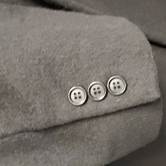 Mens Wool Coat,Black by BOSTON'S TRADERS - Picture 3 of 14